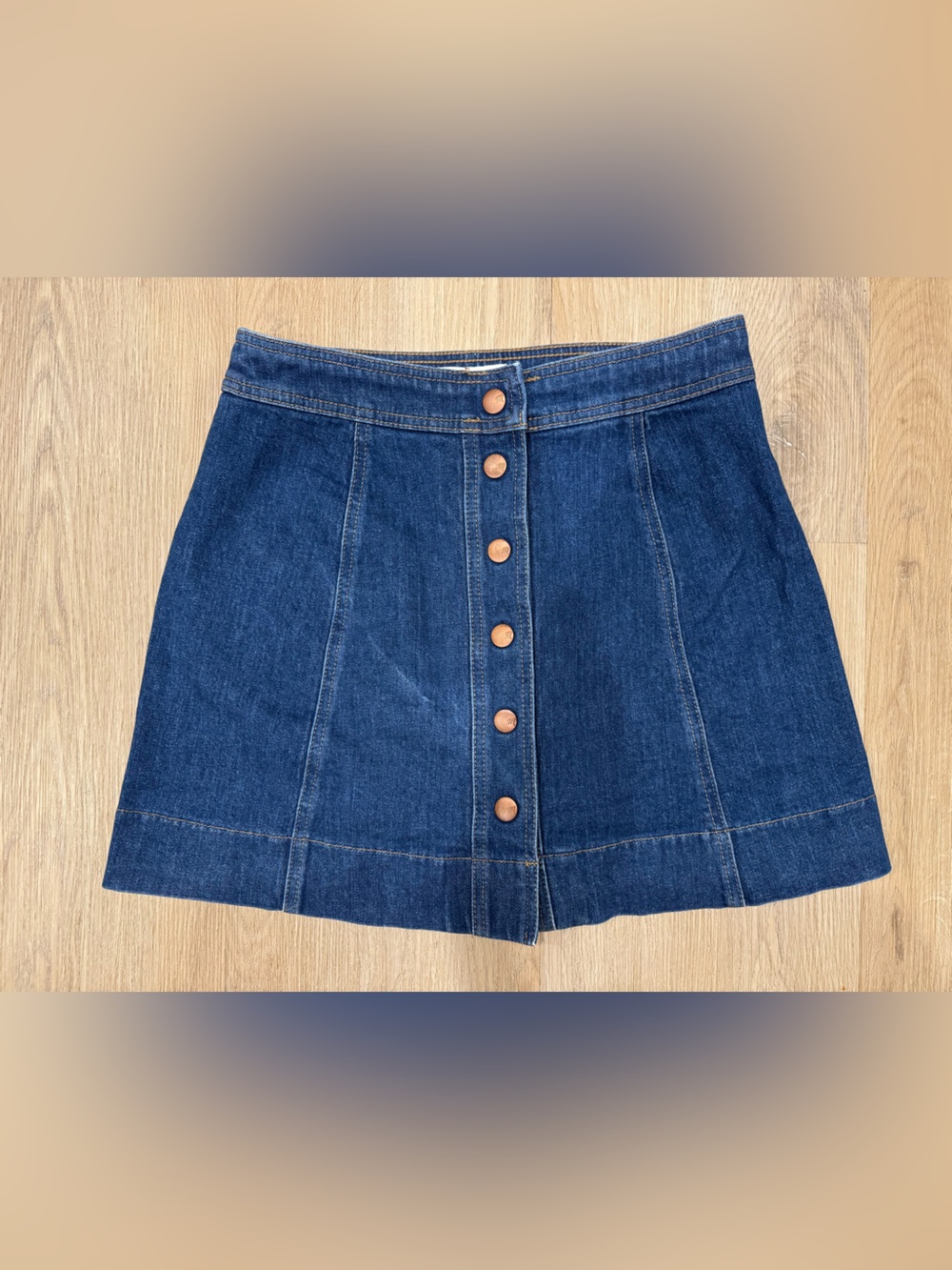 Madewell Jean Skirt